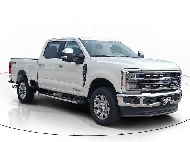 New 2026 White Metallic Ford Lariat image 3
