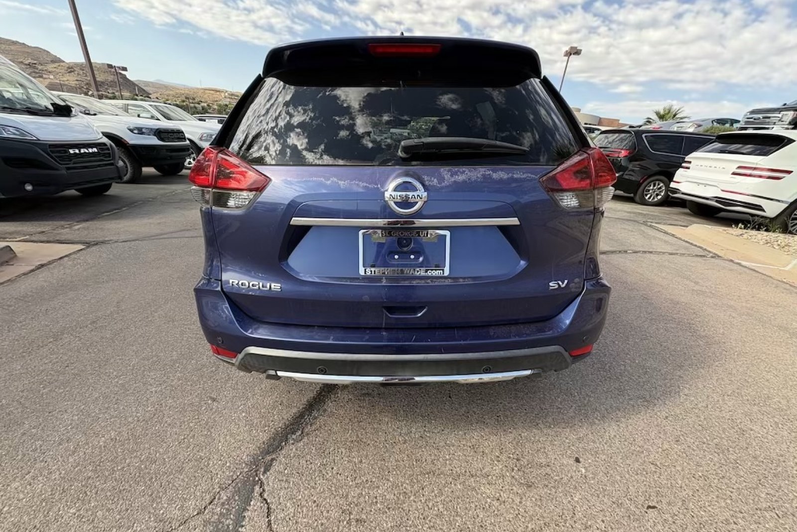 Used 2019 Caspian Blue Metallic Nissan SV image 5