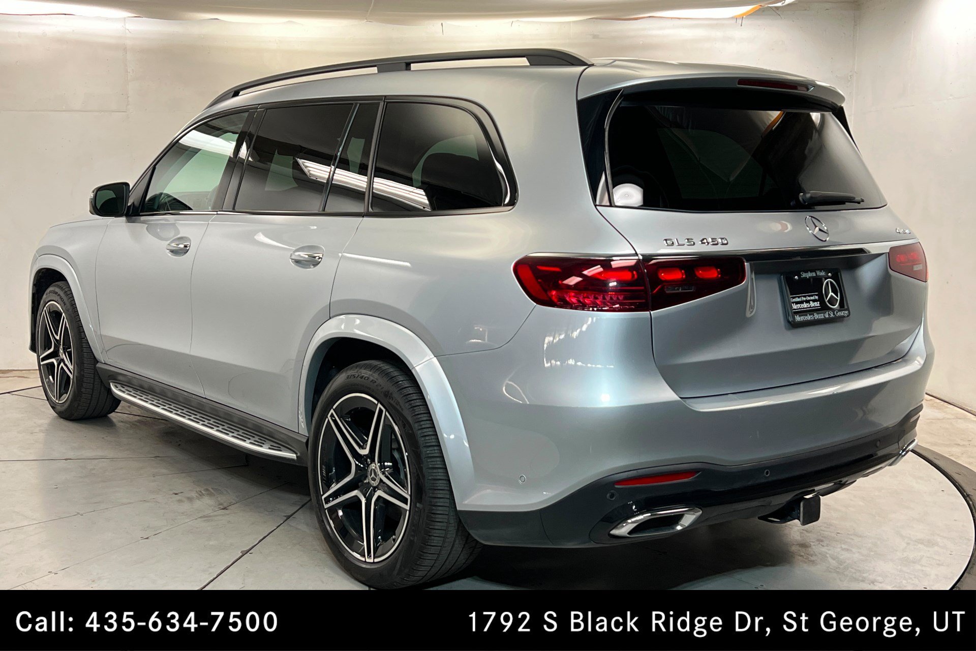 Certified Used 2026 Cirrus Silver Metallic Mercedes-Benz GLS 450 image 3
