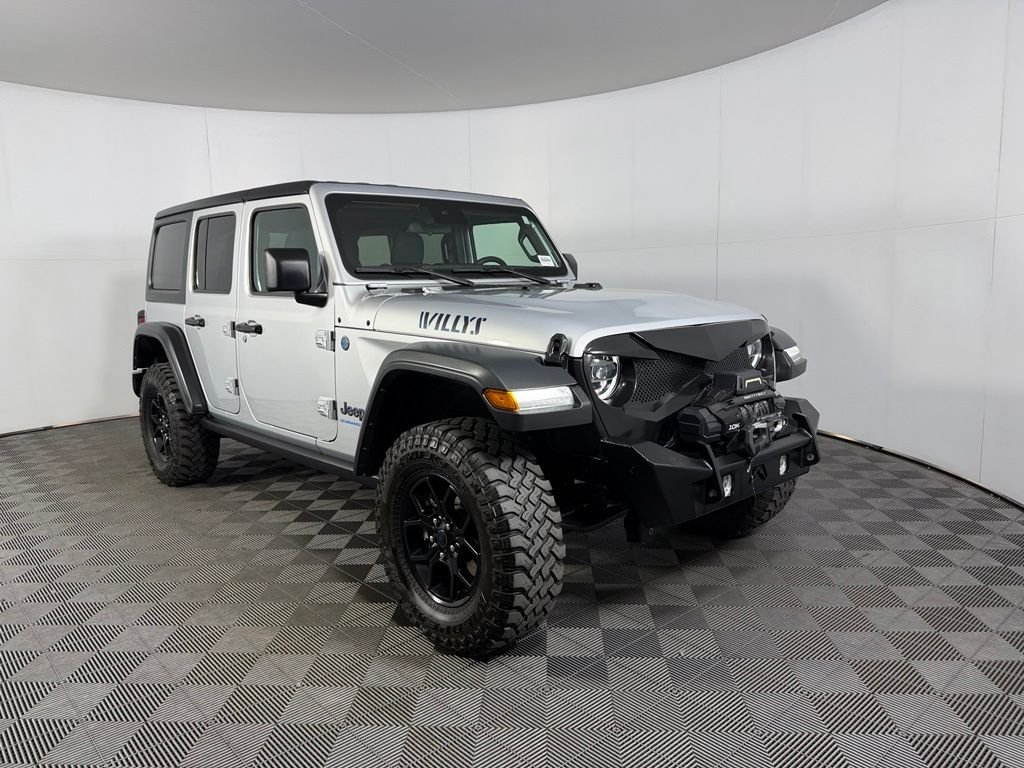 Used 2024 Silver Jeep Willys 4xe image 4