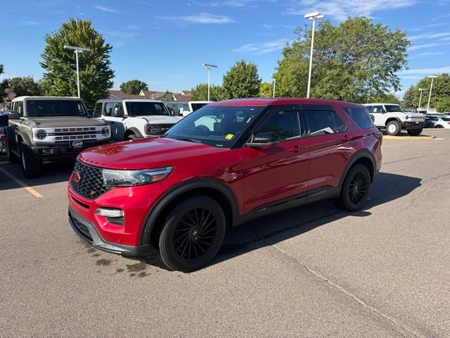 Used 2021 Rapid Red Metallic Tinted Clearcoat Ford ST image 4