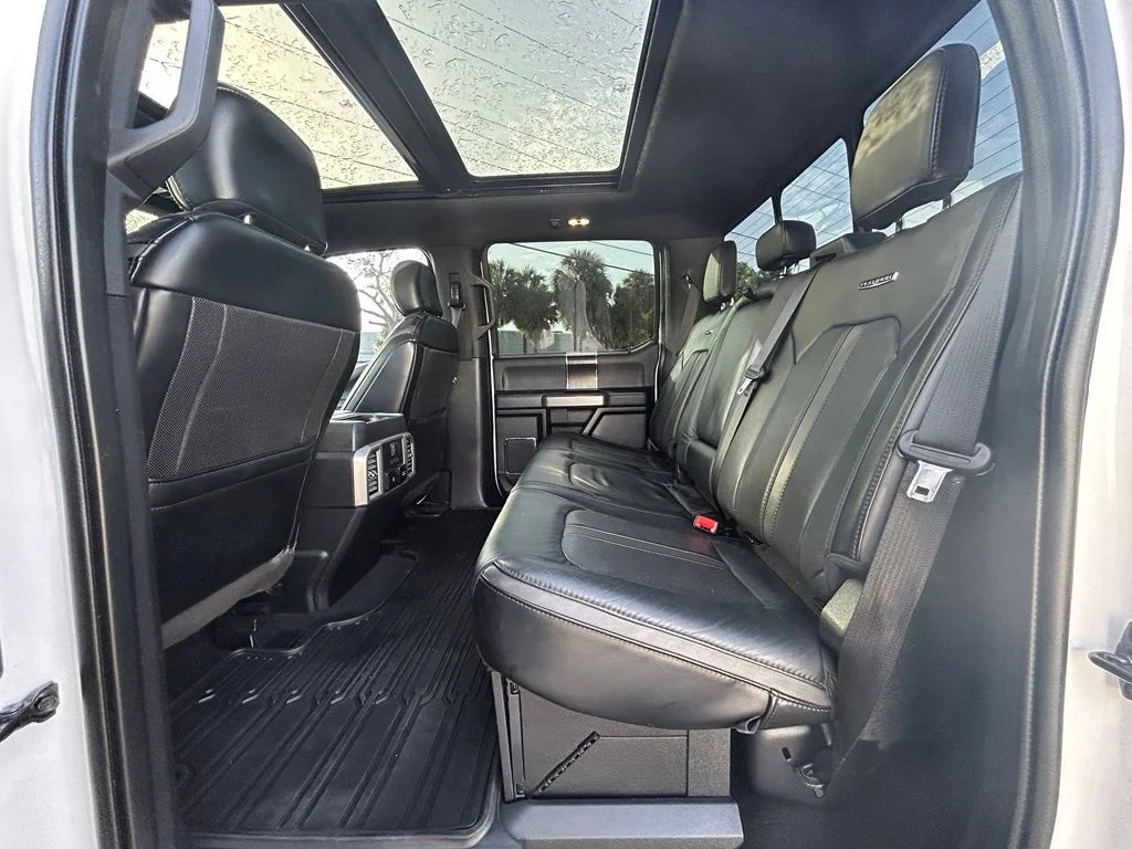 Used 2019 White Platinum Clearcoat Metallic Ford Platinum image 35