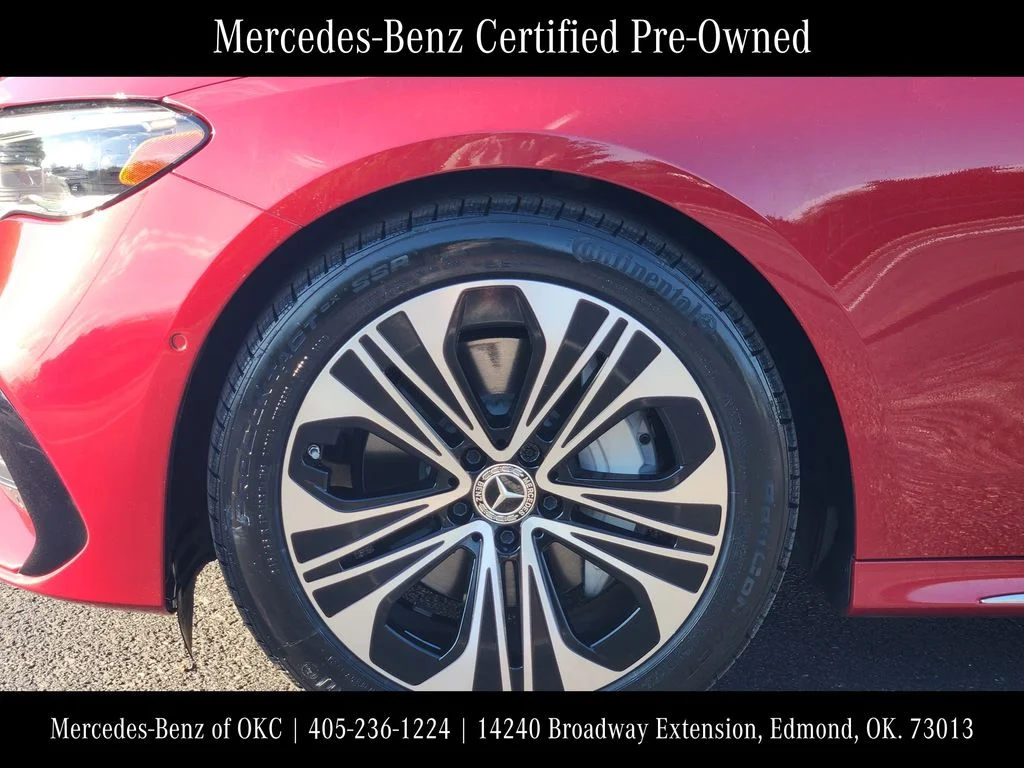 Certified Used 2025 MANUFAKTUR Patagonia Red Mercedes-Benz E 350 image 10