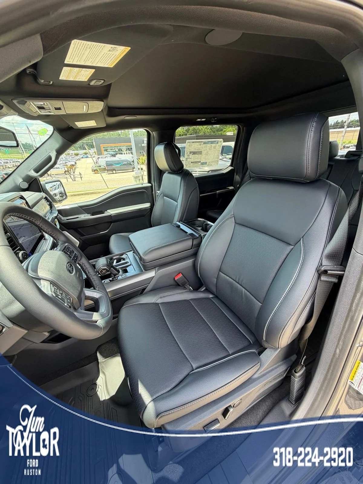 New 2026 Carbonized Gray Metallic Ford Lariat® image 9
