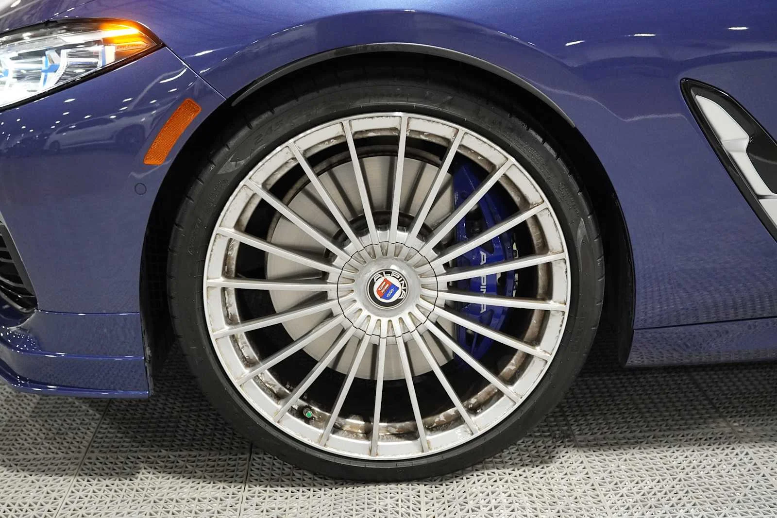 Certified Used 2025 ALPINA Blue Metallic BMW ALPINA B8 xDrive image 8