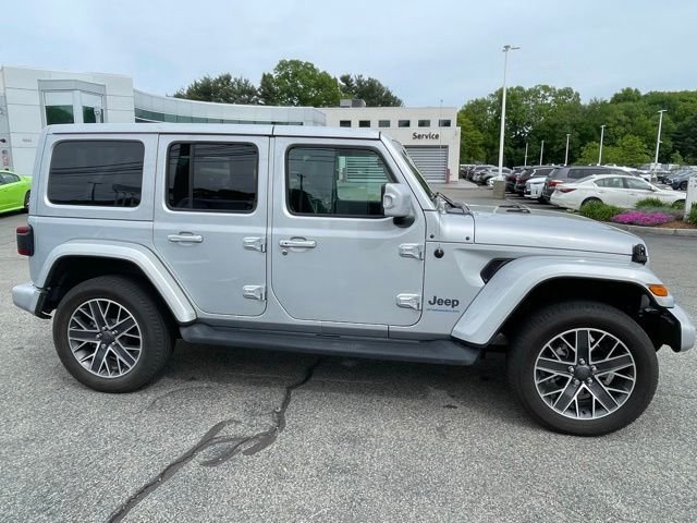 Used 2023 Silver Jeep Sahara 4xe image 4