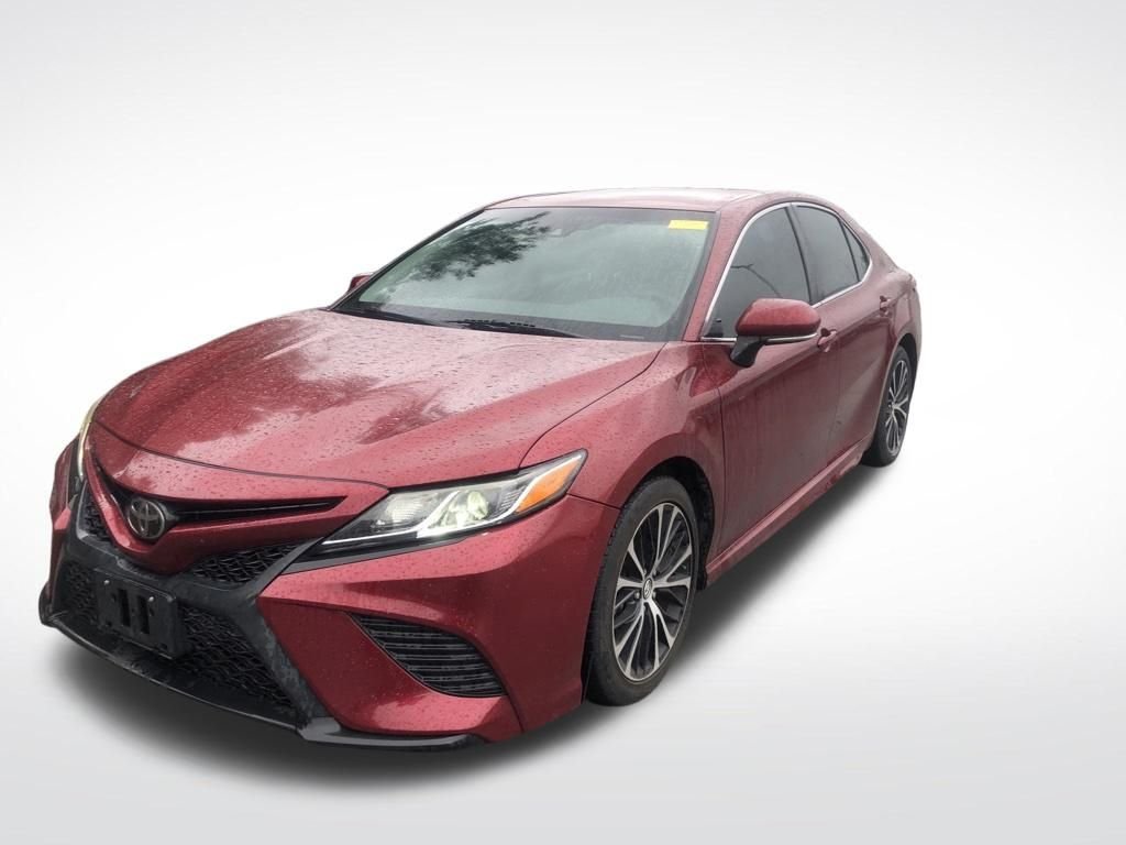 Used 2018 Red Toyota SE image 2