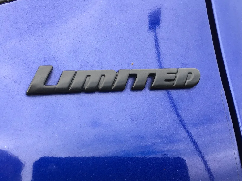 Certified Used 2022 Blue Toyota Limited image 4