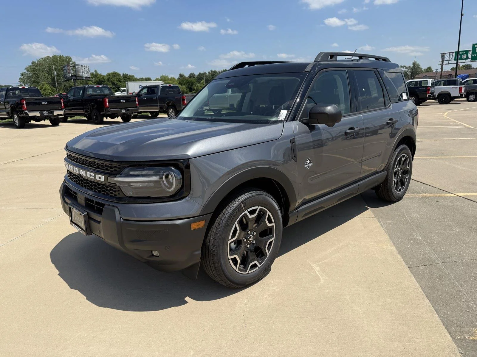 New 2026 Carbonized Gray Metallic Ford Outer Banks® image 4