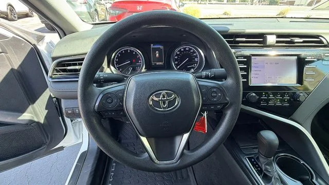 Used 2019 White Toyota LE image 26