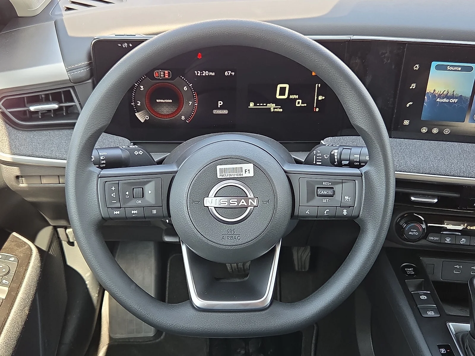 New 2026 XAB 2T White Black Nissan SV Front-Wheel Drive image 13
