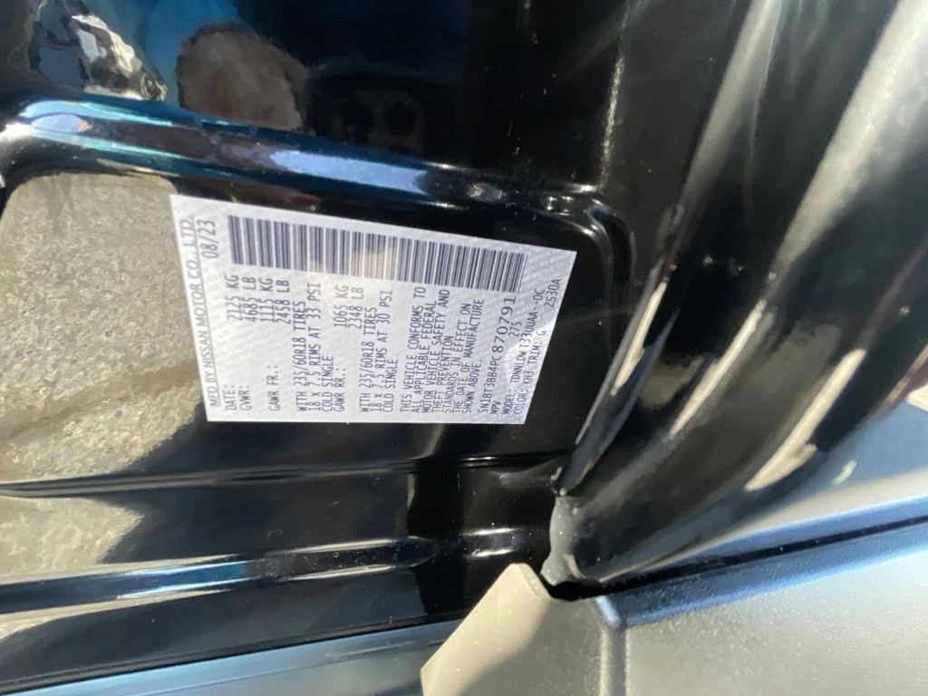 Certified Used 2023 Black Nissan SV image 32