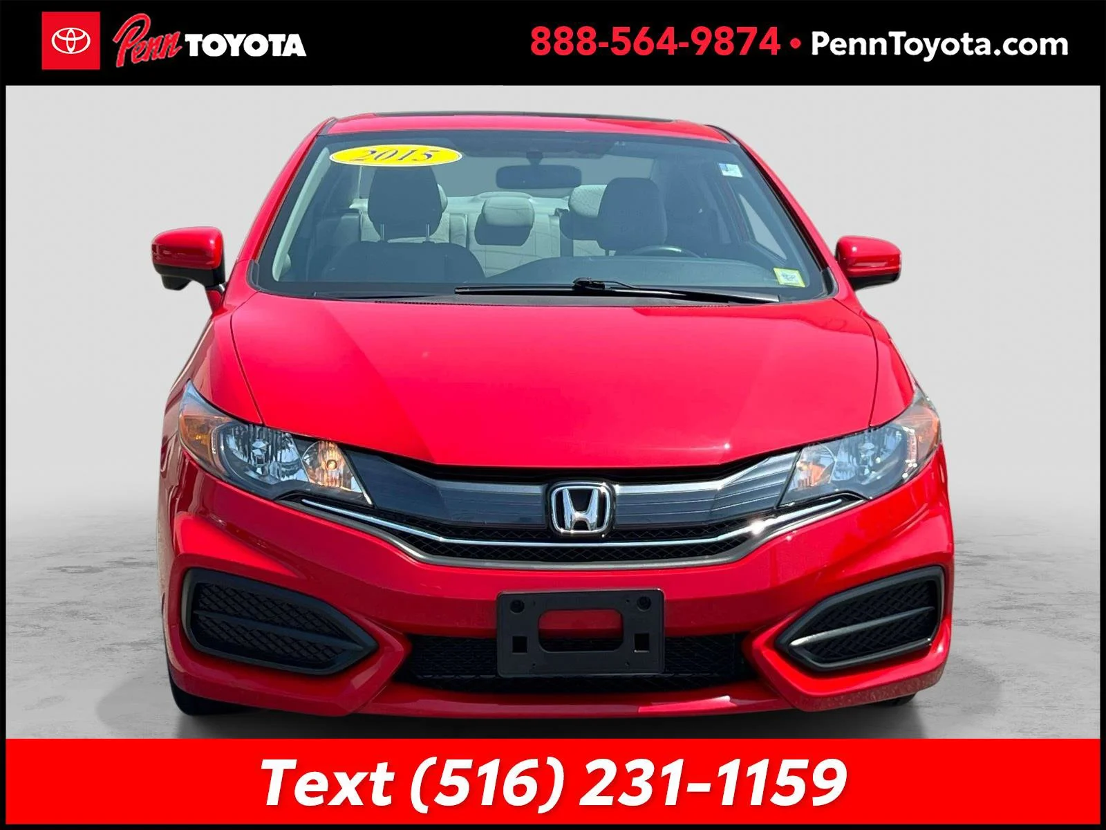 Used 2015 Red Honda EX image 2