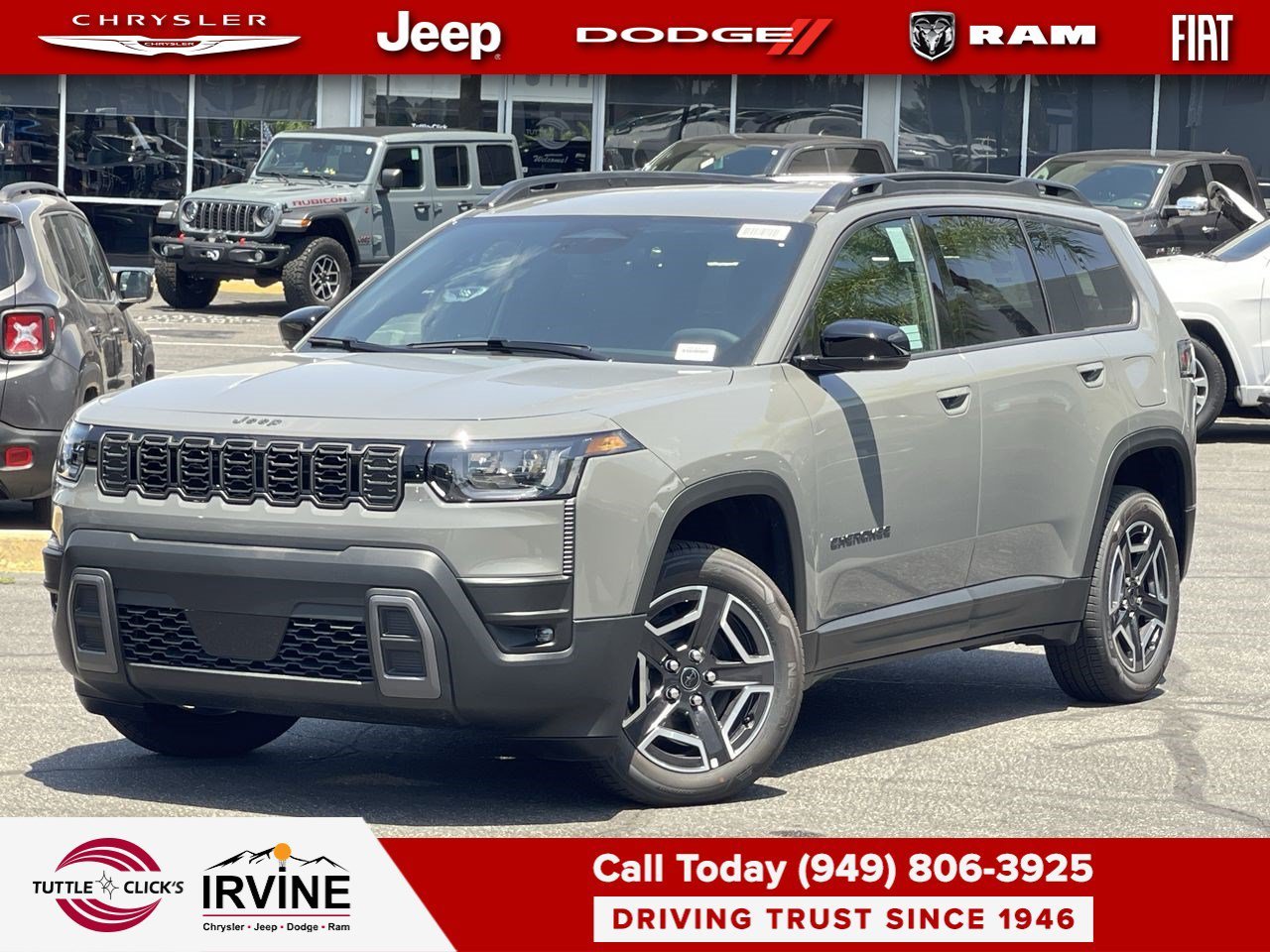 New 2026 Sting-Gray Clearcoat Jeep Limited image 1
