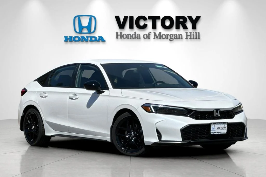 New 2026 Platinum White Pearl Honda Sport image 2
