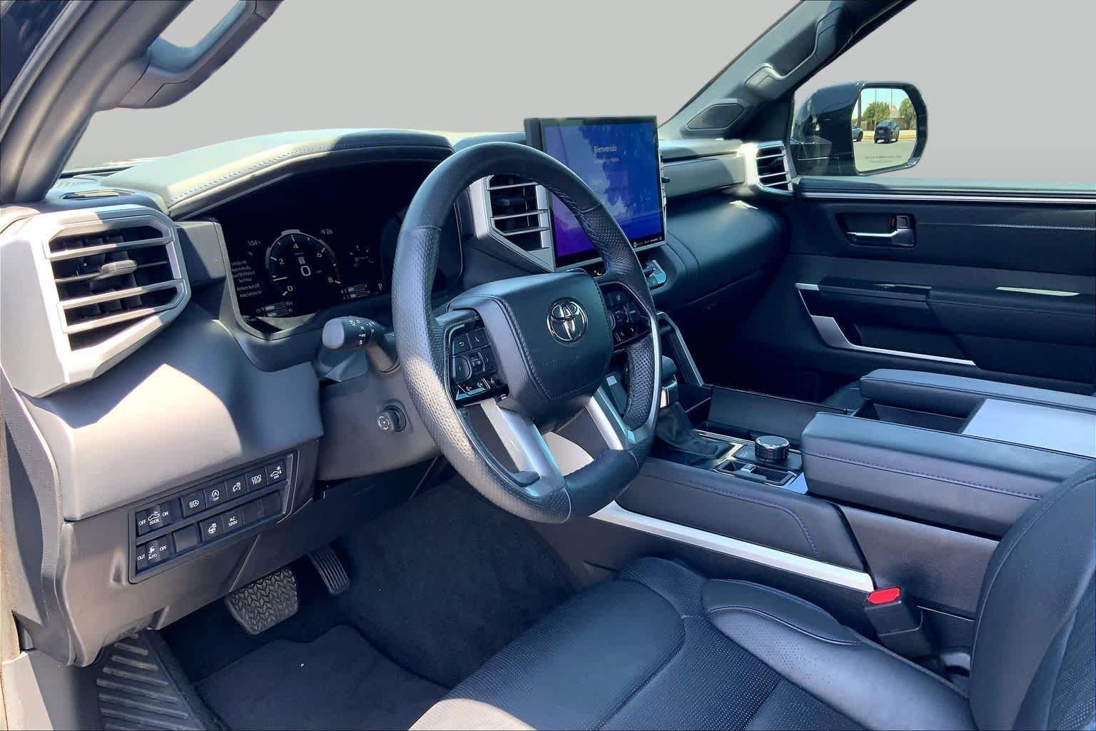 Used 2024 Midnight Black Metallic Toyota Platinum image 18