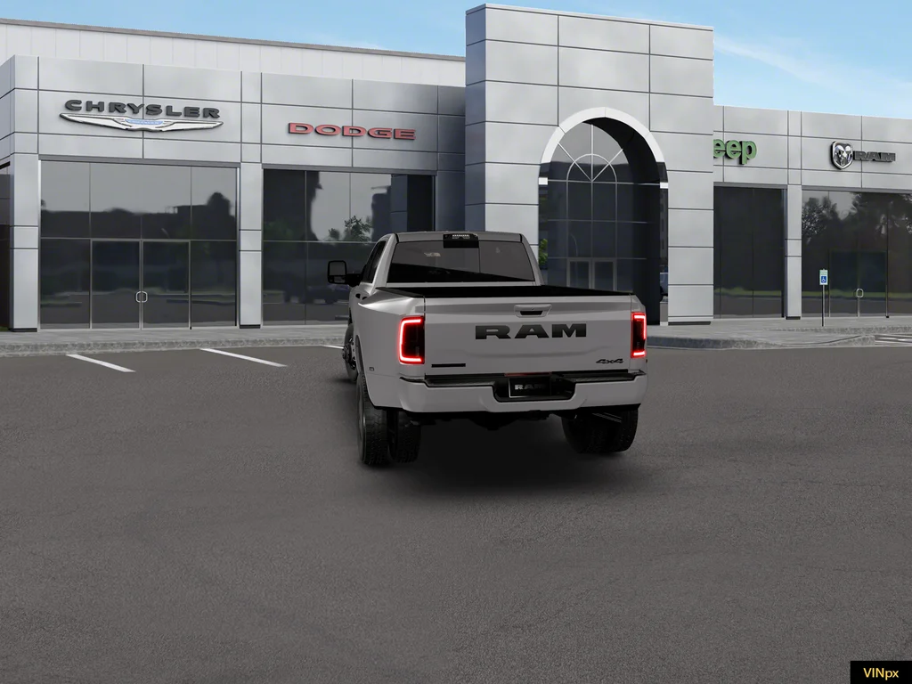 New 2026 Ceramic Gray Clear-Coat Exterior Paint RAM Big Horn Night Edition image 13