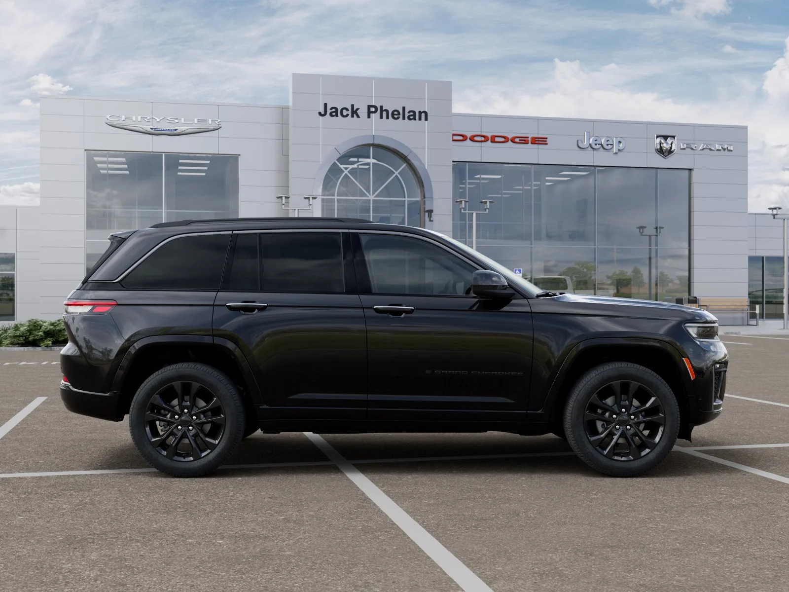 New 2026 Diamond Black Crystal Pearl-Coat Exterior Paint Jeep Limited image 47
