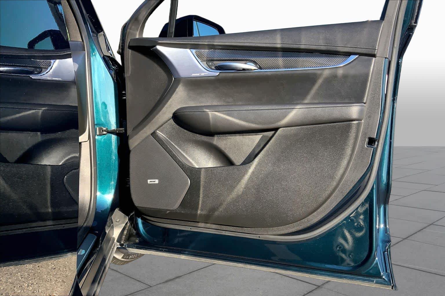 Used 2024 Emerald Lake Metallic Cadillac AWD Sport image 23