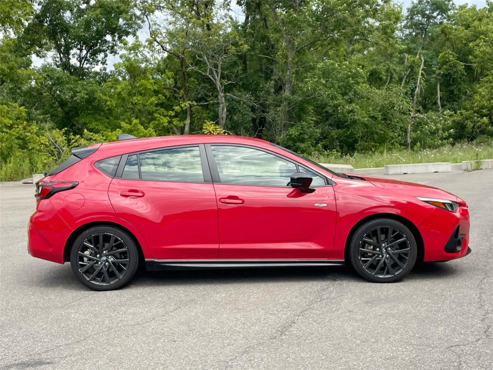 Certified Used 2024 Pure Red Subaru RS image 4