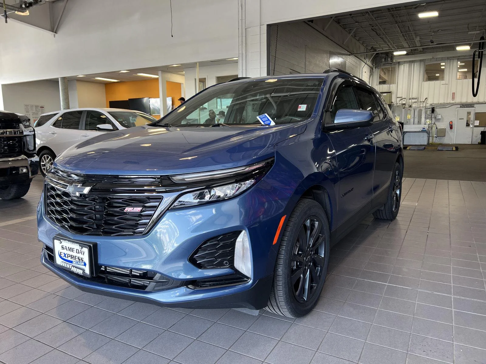 Used 2024 Lakeshore Blue Metallic Chevrolet RS image 4