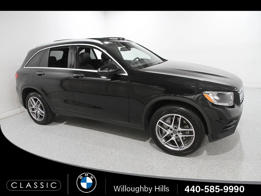 Used 2019 Black Mercedes-Benz GLC 300 4MATIC® image 1