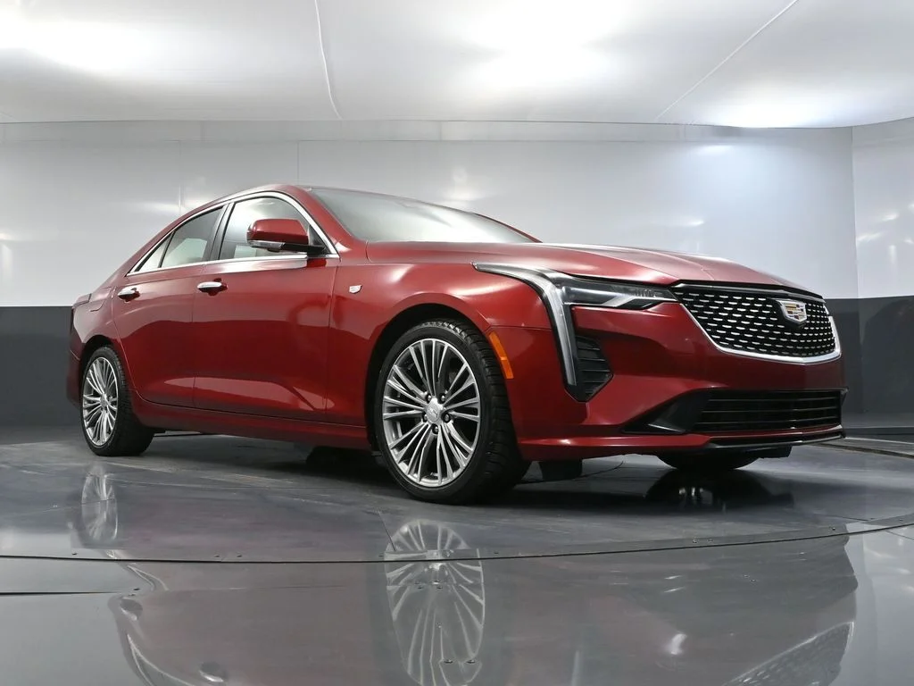 Used 2021 Red Cadillac Premium Luxury image 58