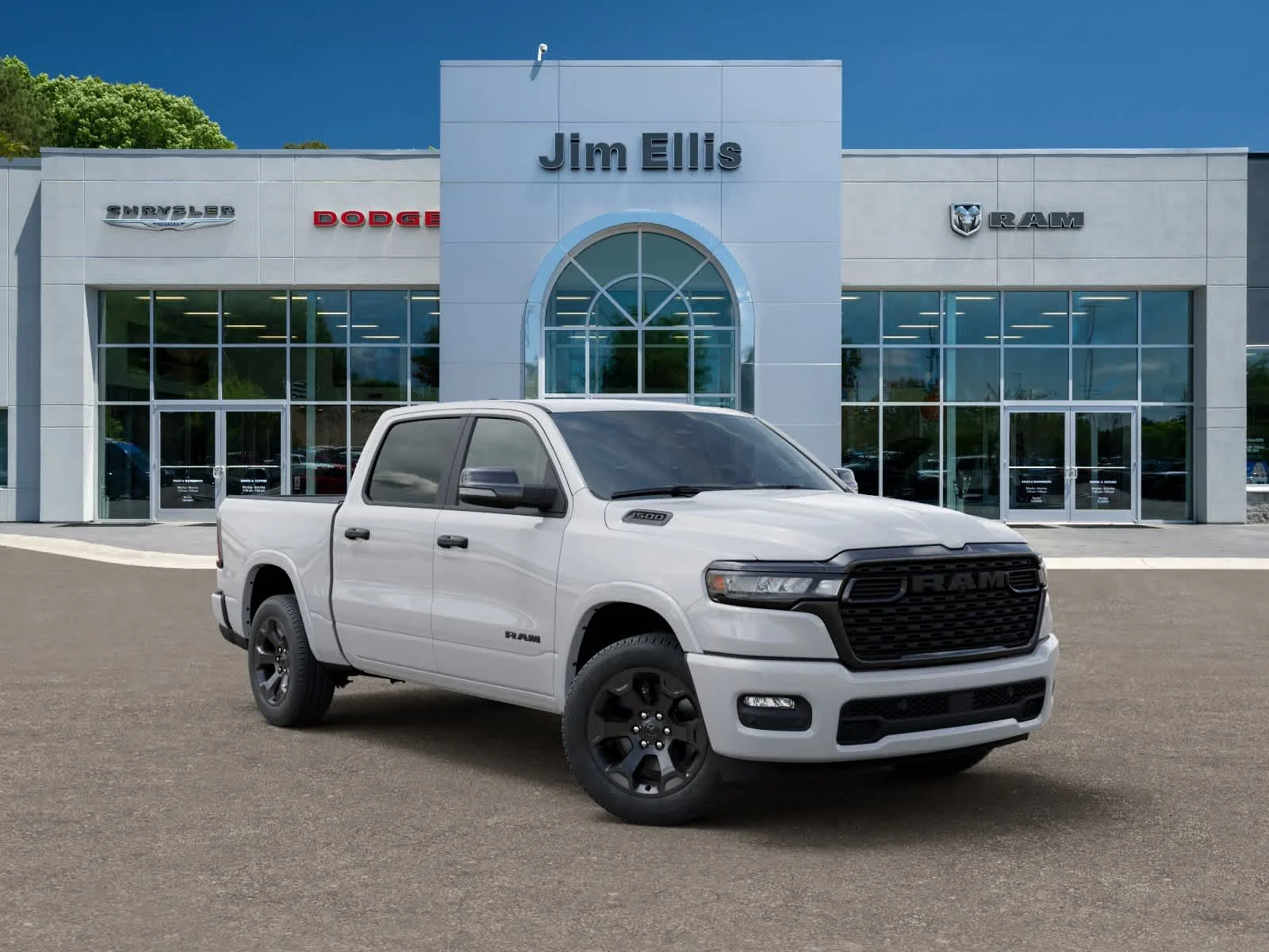New 2026 Bright White Clearcoat RAM Big Horn image 5