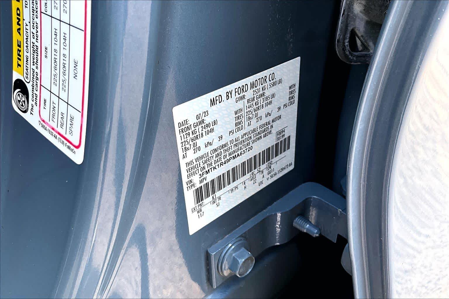 Certified Used 2023 Vapor Blue Metallic Ford Select image 31
