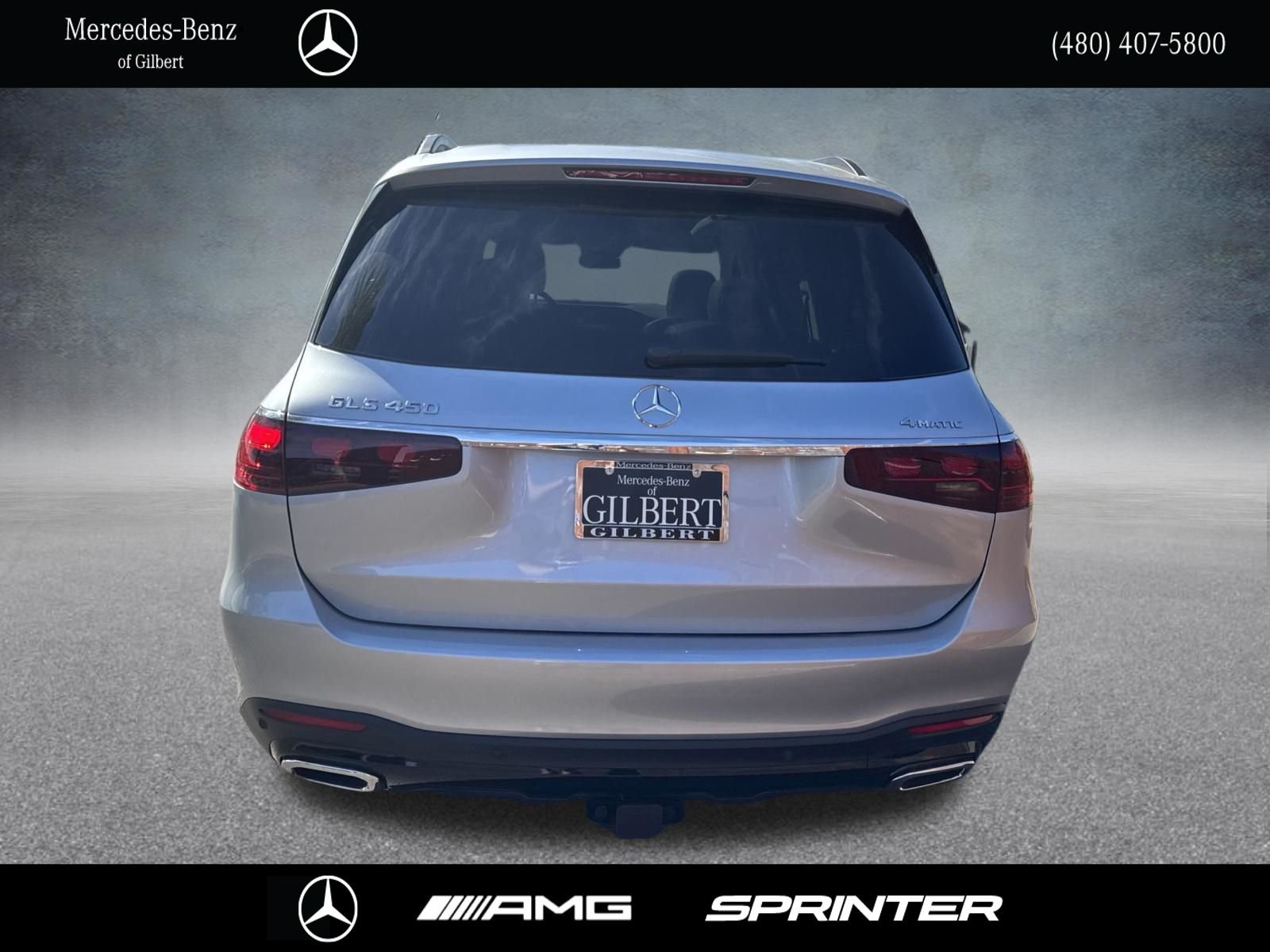 New 2026 Cirrus Silver Metallic Mercedes-Benz GLS 450 image 5