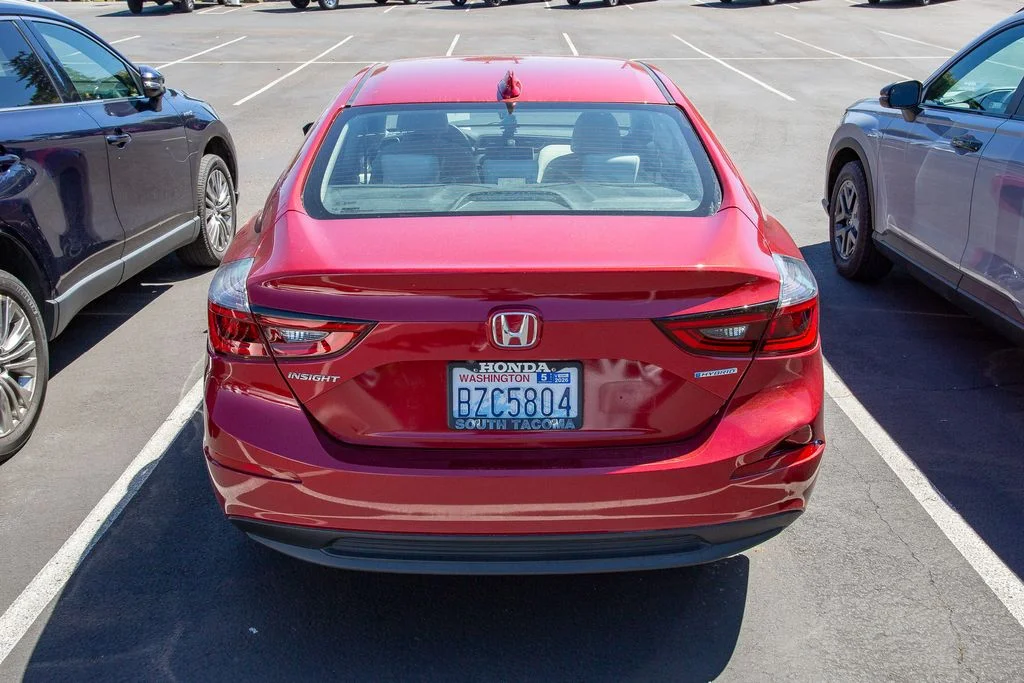 Certified Used 2021 Radiant Red Metallic Honda EX image 4