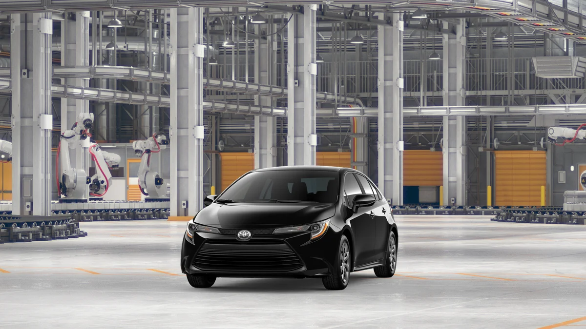New 2026 Midnight Black Metallic Toyota LE image 18