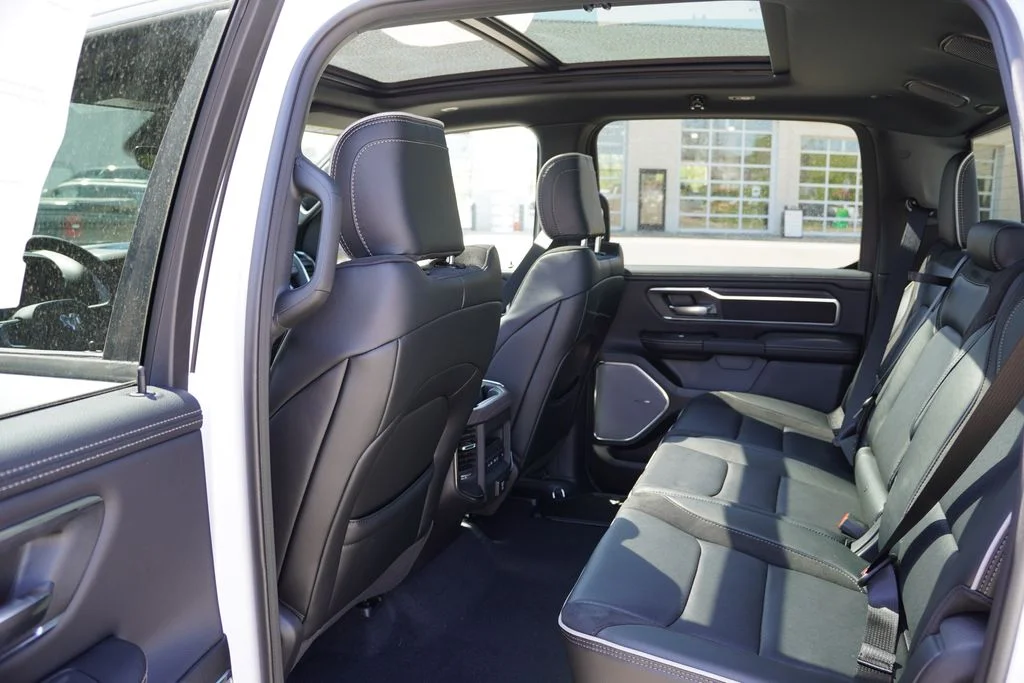 New 2026 Bright White Clear-Coat Exterior Paint RAM Laramie image 11