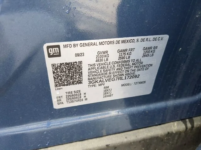 Used 2024 Downpour Metallic GMC SLT image 34