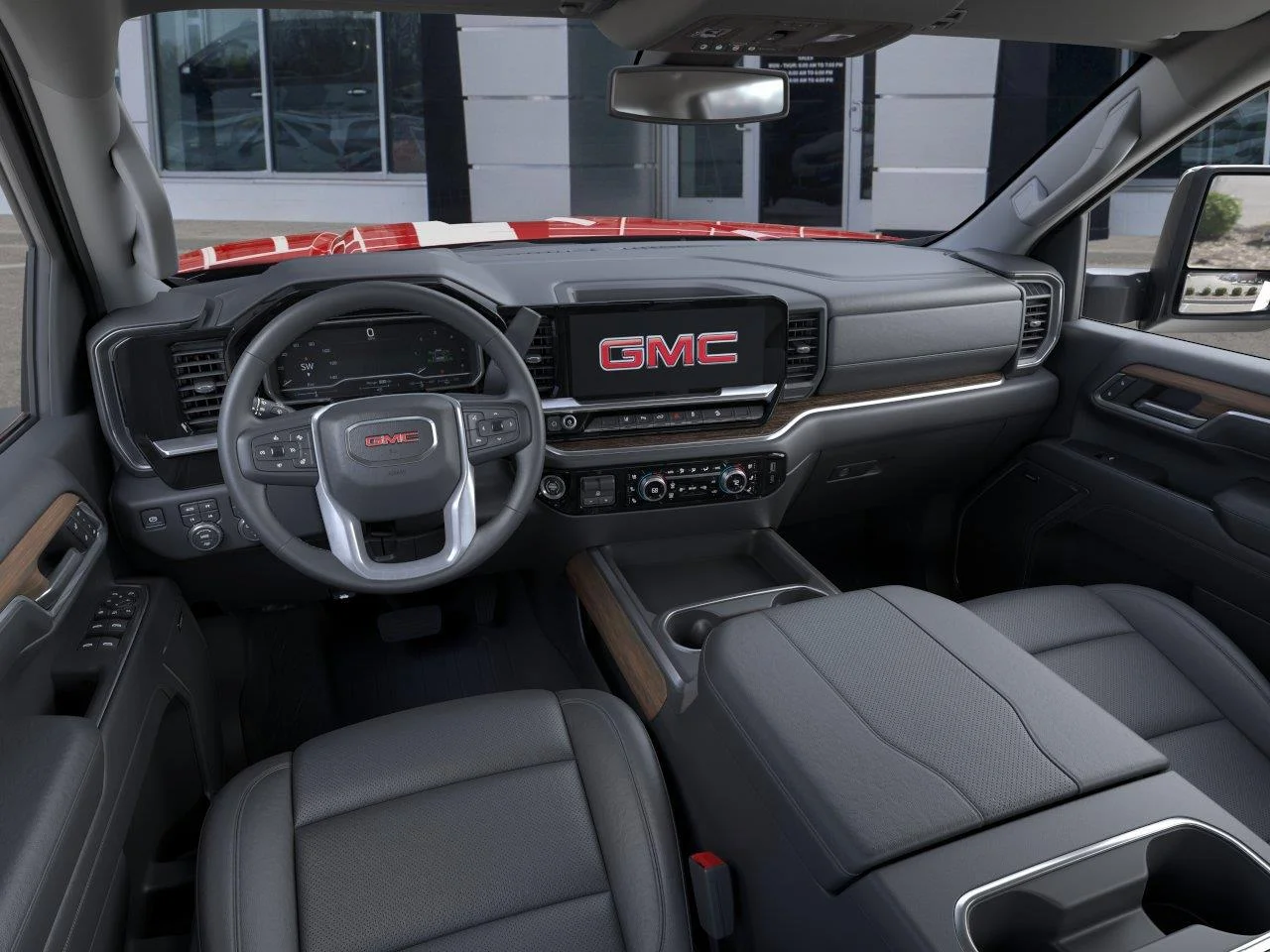 New 2026 Volcanic Red Tintcoat GMC SLT image 15