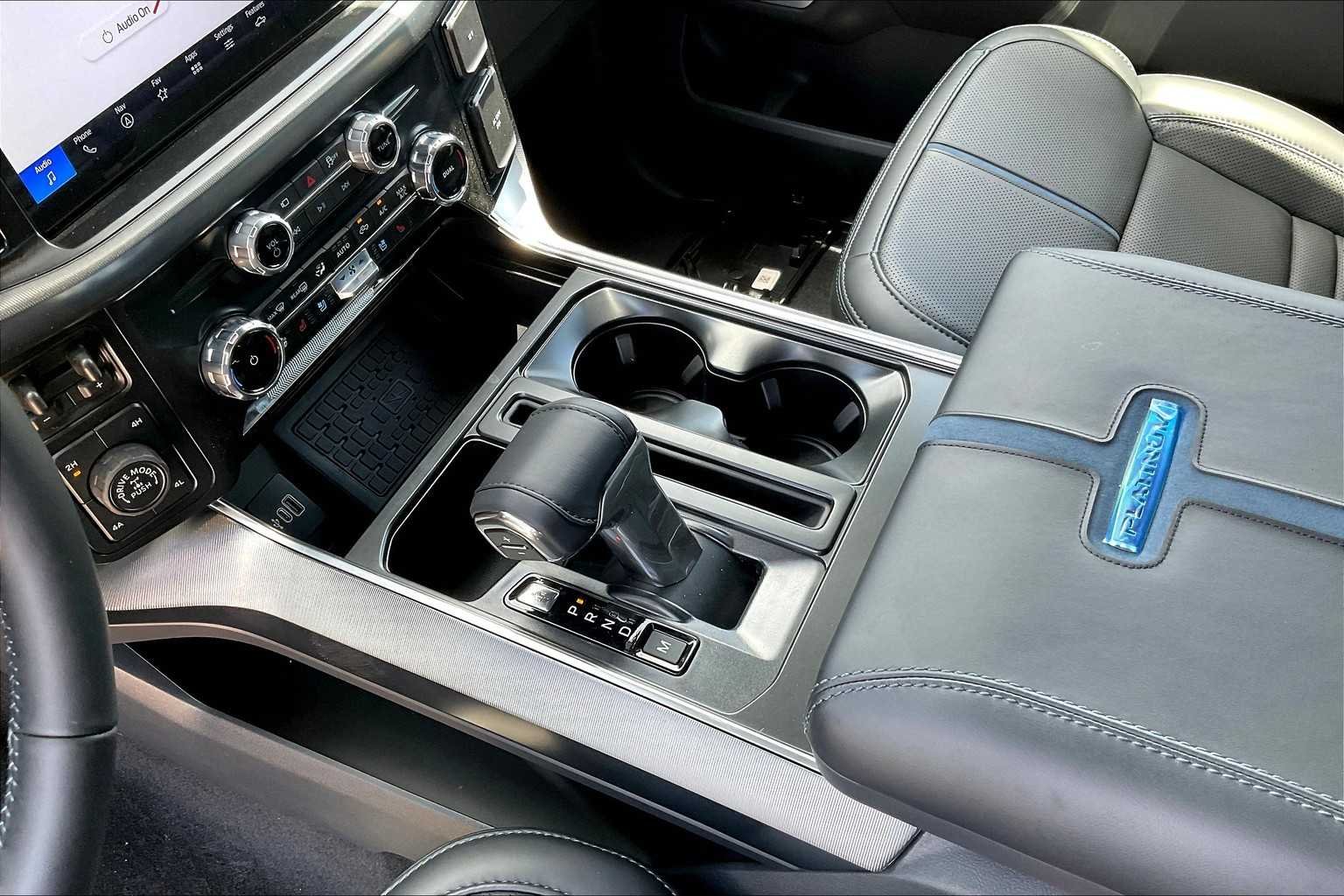 Used 2025 Antimatter Blue Metallic Ford Platinum image 5