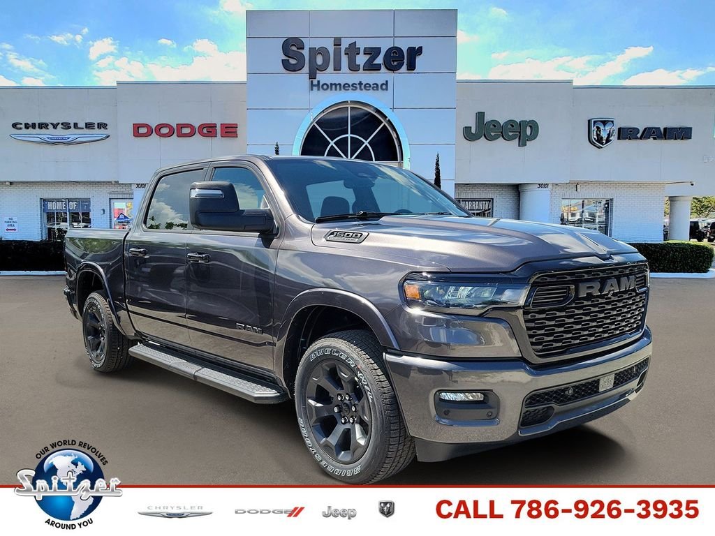 New 2026 Granite Crystal Metallic Clear-Coat Exterior Paint RAM Big Horn/Lone Star image 1