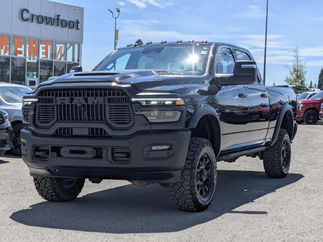 Used 2025 Black RAM Power Wagon - - 4x4 - Level II Group - Sunroof - 14.4 Touchscreen & More! image 4