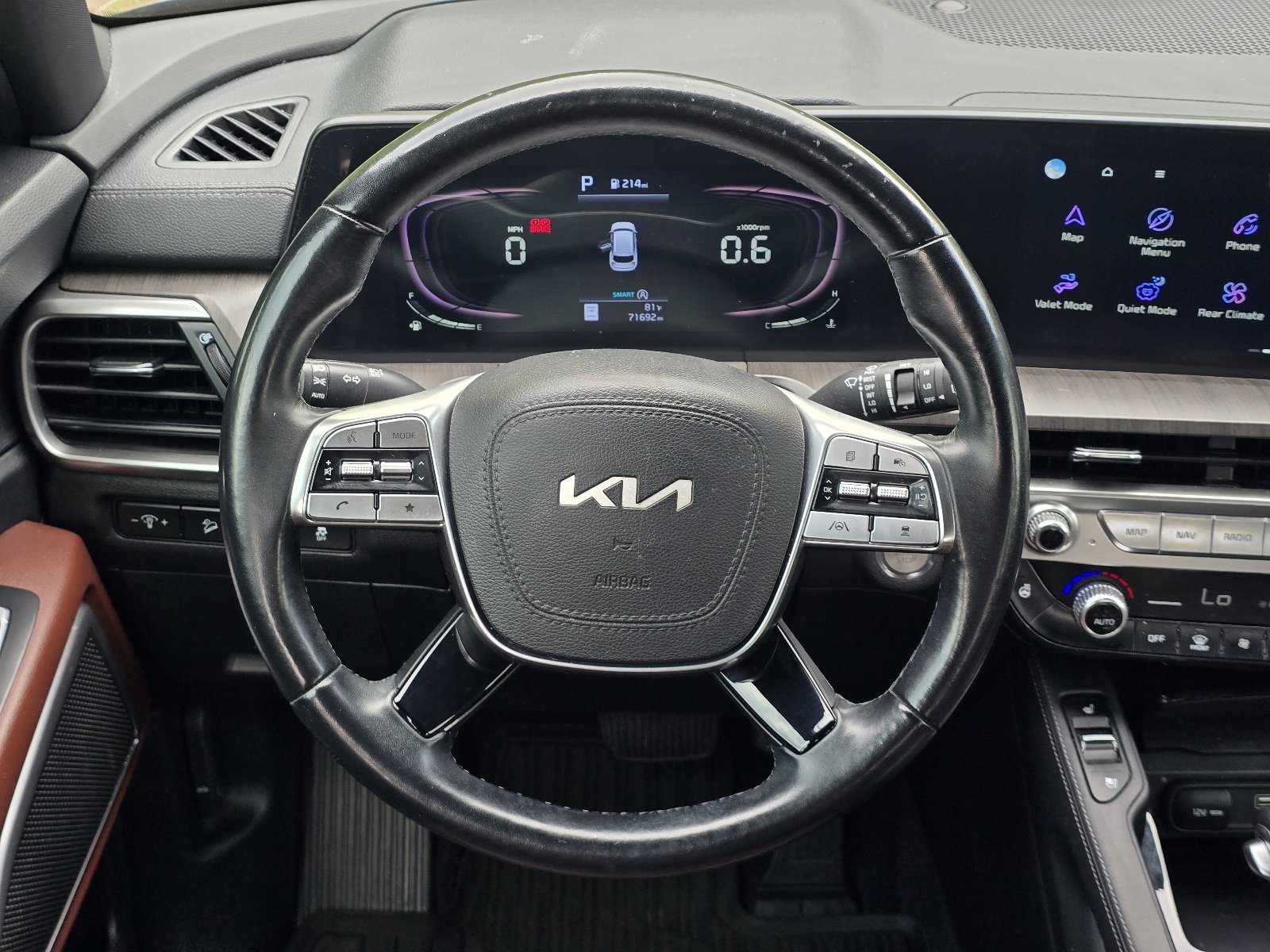 Used 2023 Black Kia EX image 14