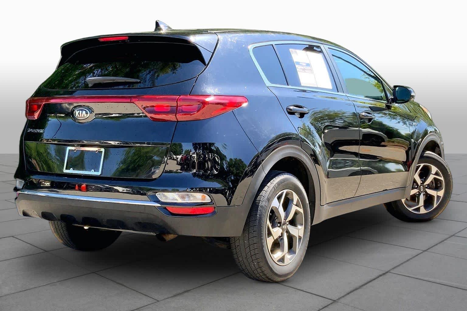 Used 2021 Black Cherry Kia LX image 13
