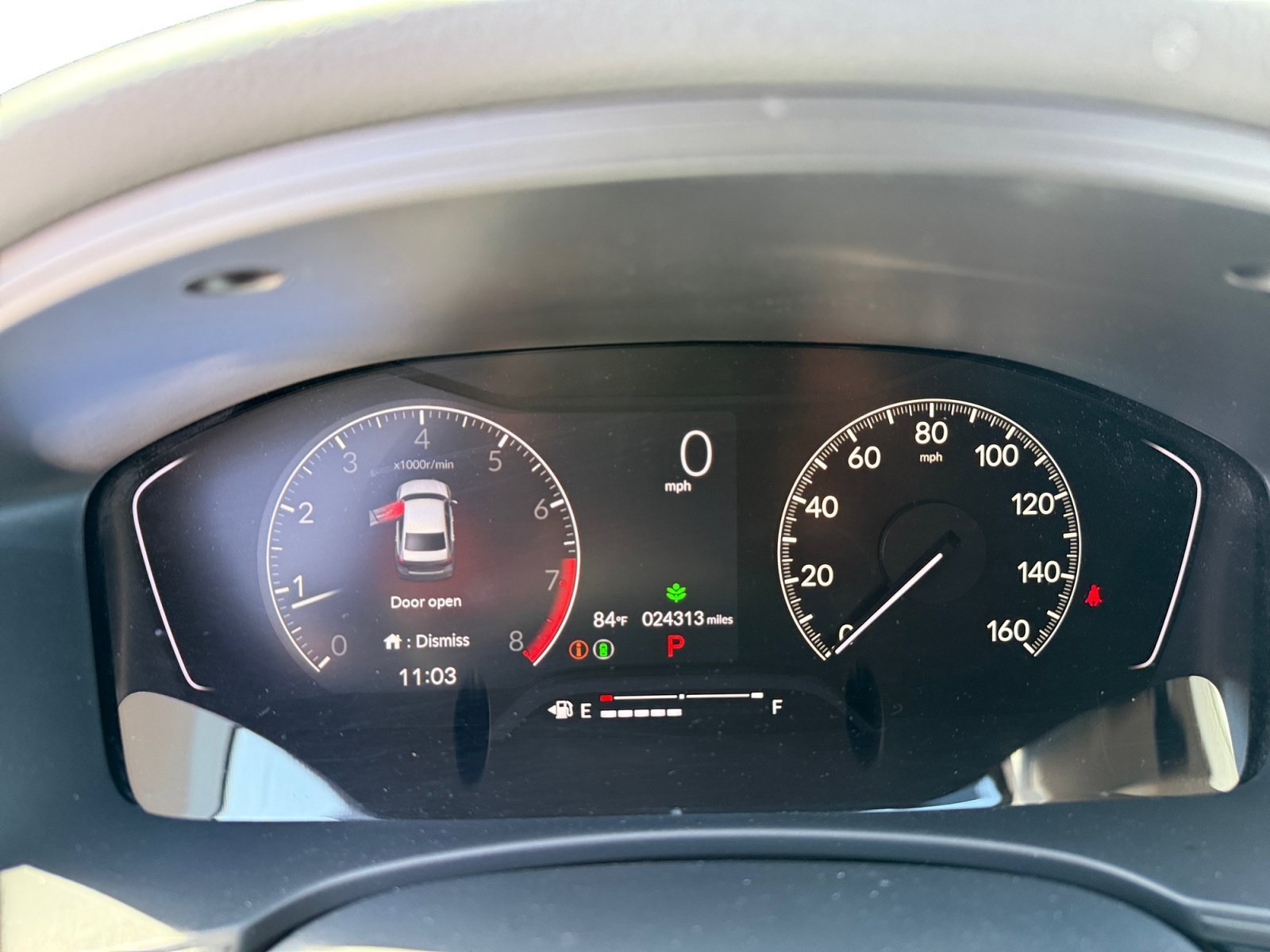 Used 2024 Lunar Silver Metallic Honda LX image 11