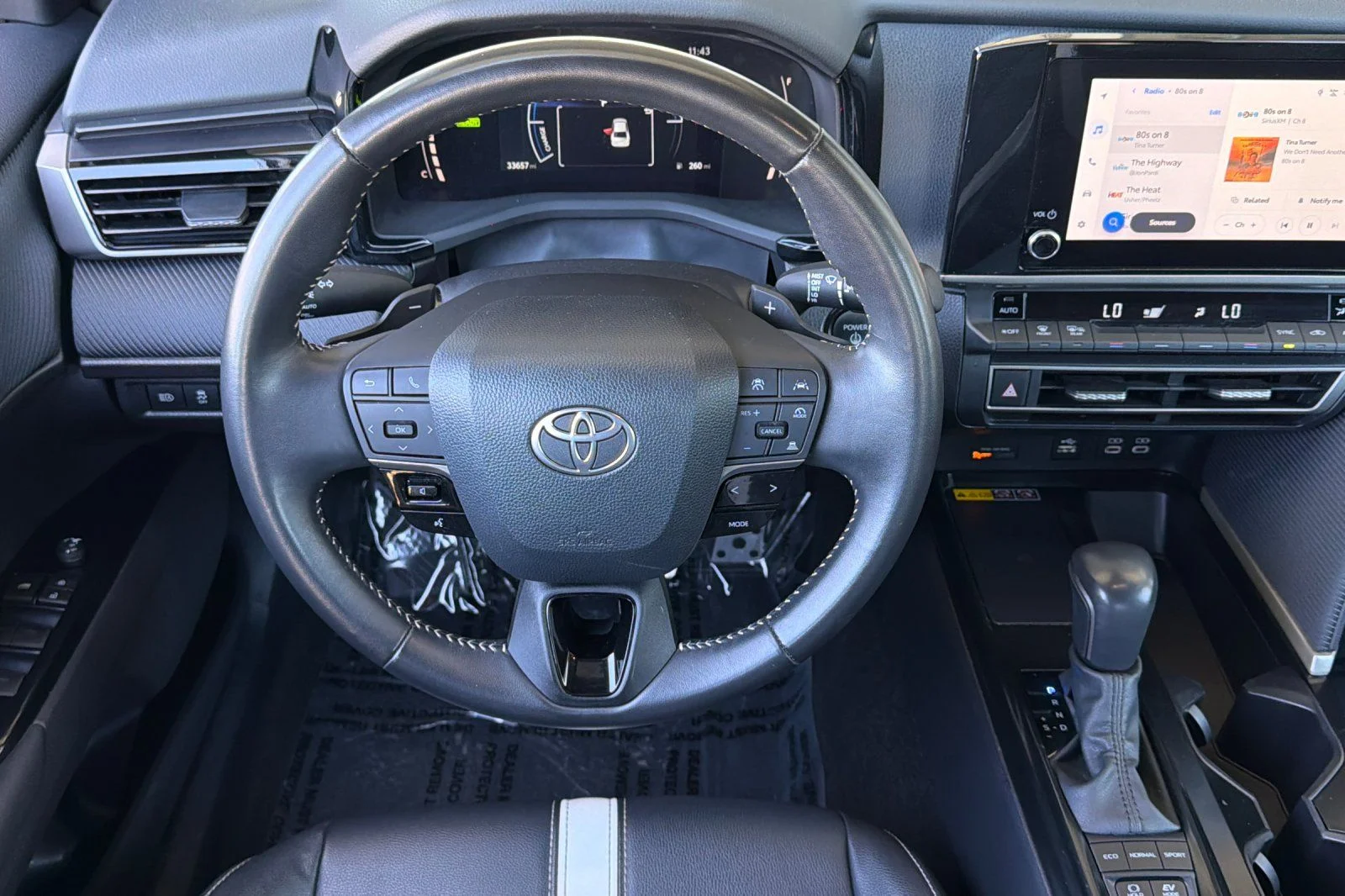 Used 2025 Black Toyota SE image 16