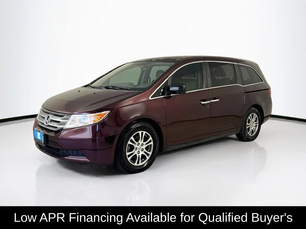 Used 2013 Dark Cherry Pearl Honda EX image 3