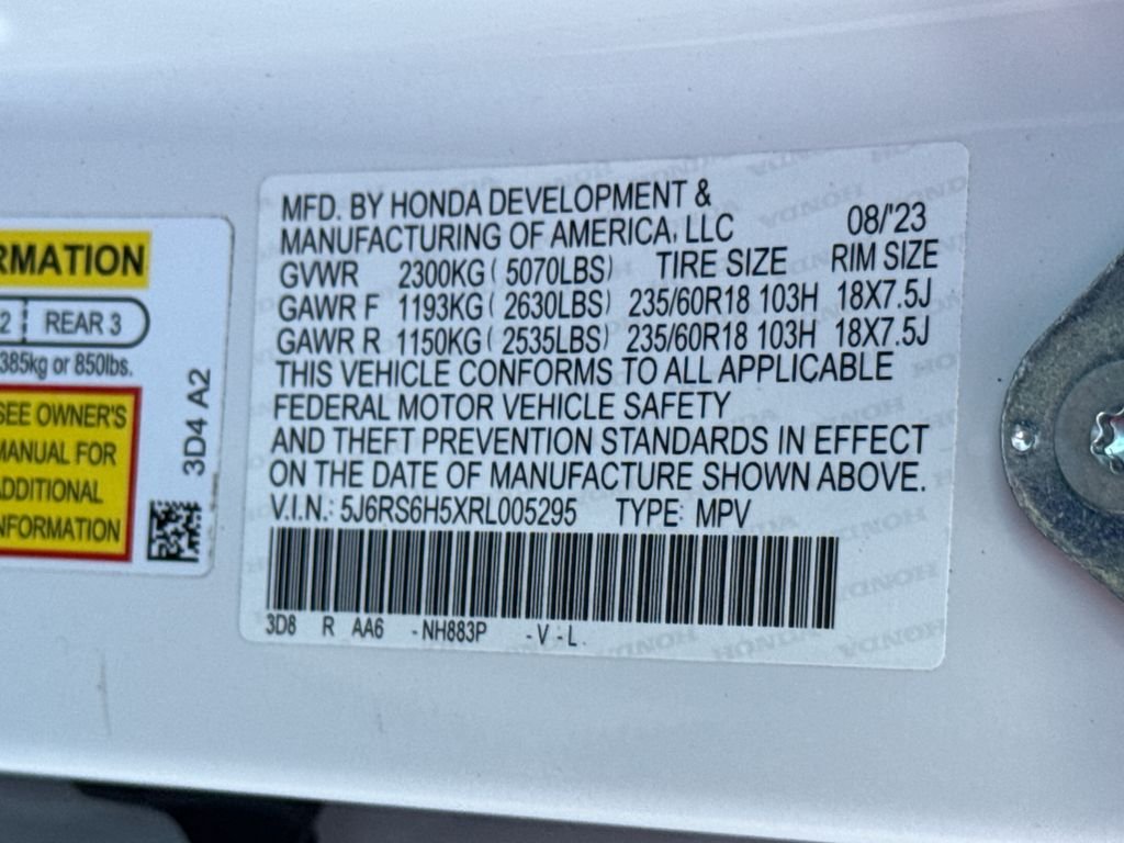 Used 2024 White Honda Sport image 45