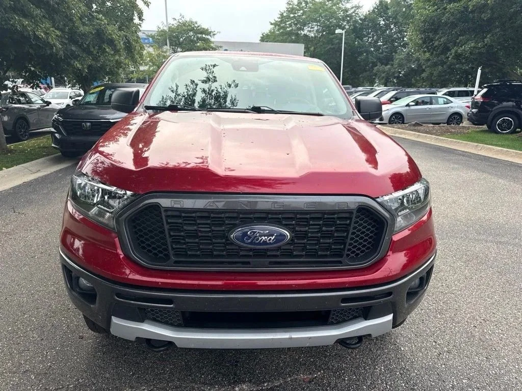 Used 2021 Red Metallic Ford XLT image 2