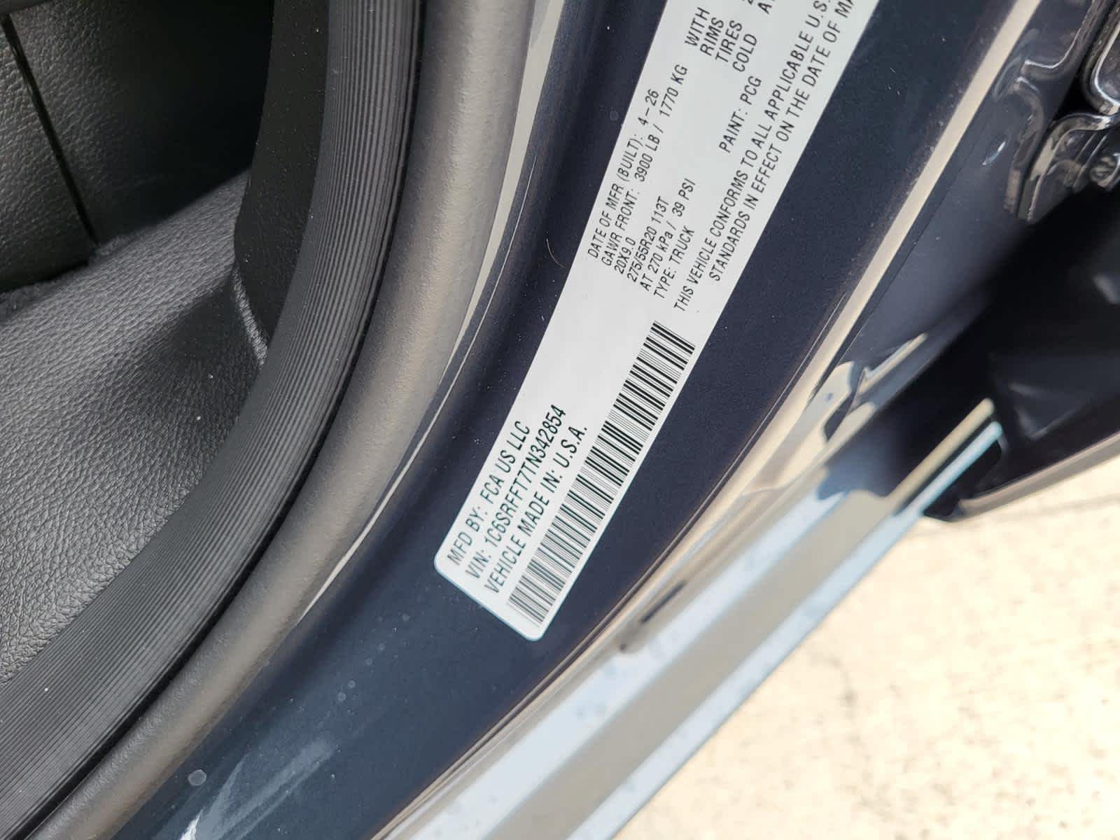 New 2026 Forged Blue Metallic Ram Lone Star image 22