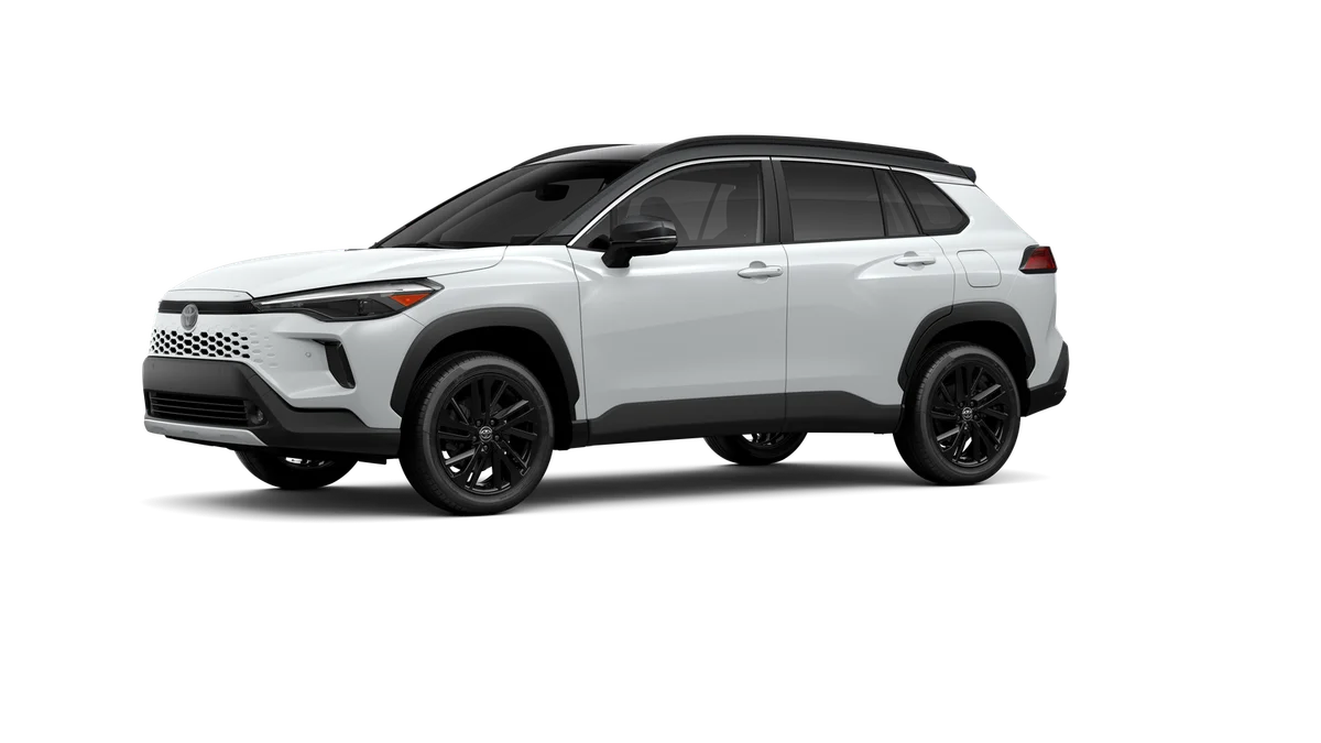 New 2026 Wind Chill Pearl with Jet Black roof Toyota Hybrid XSE image 2