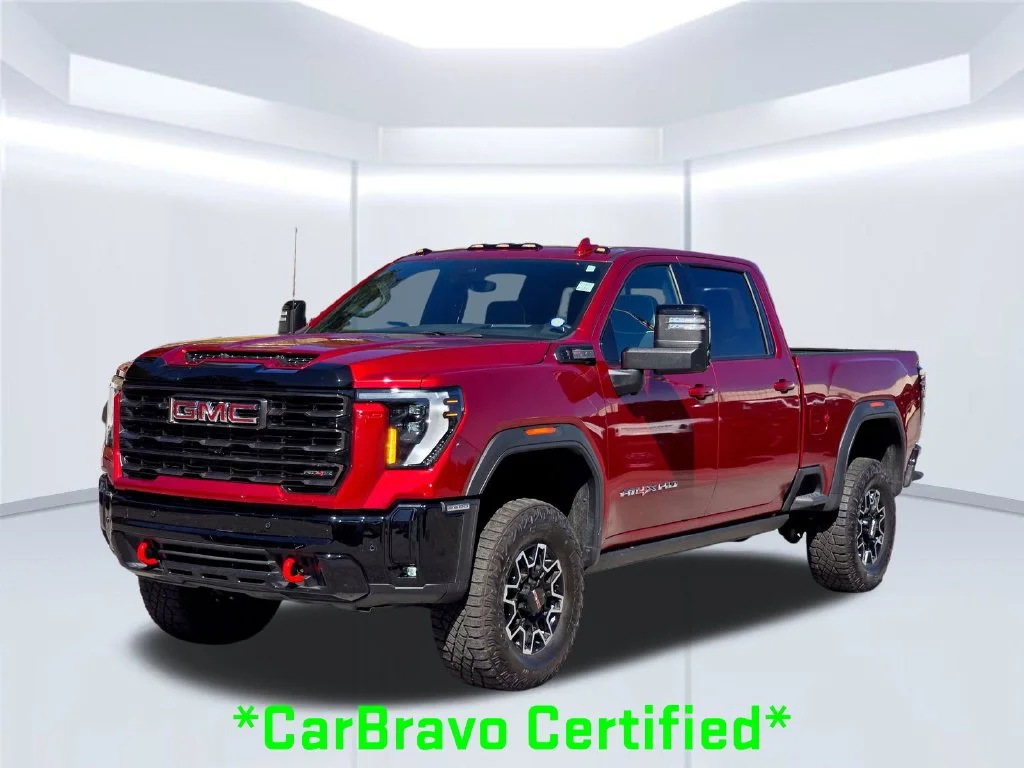Certified Used 2025 Red GMC AT4X image 2