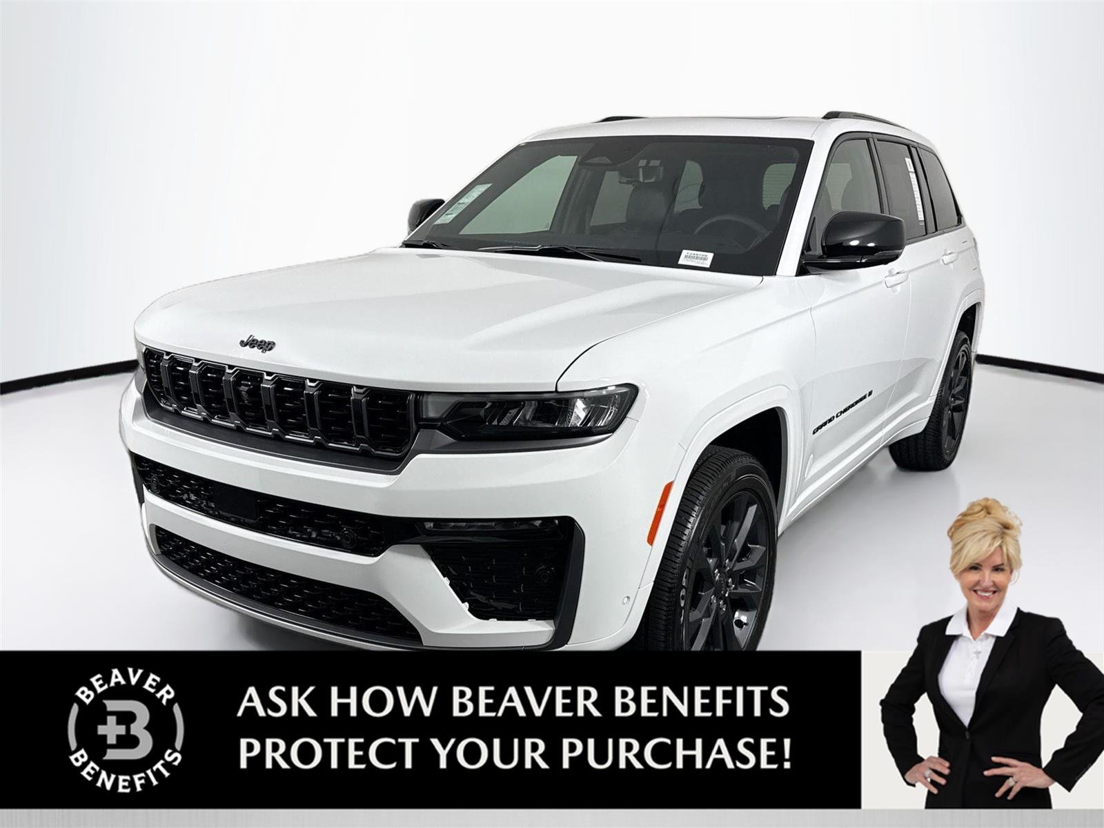 Used 2026 Bright White Clearcoat Jeep Limited Reserve image 1