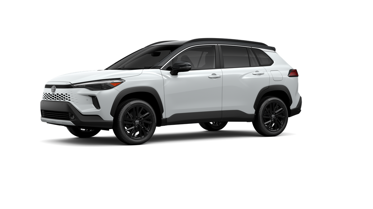 New 2026 Wind Chill Pearl with Jet Black roof Toyota Hybrid XSE image 3